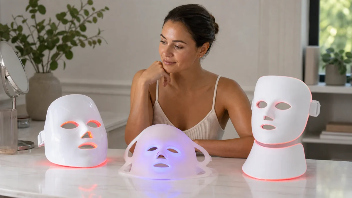 Beste LED-Gesichtsmasken für Rotlichttherapie 2026